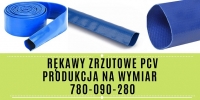 Rękawy zrzutowe PCV na wymiar  